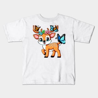 Cute Deer Kids T-Shirt